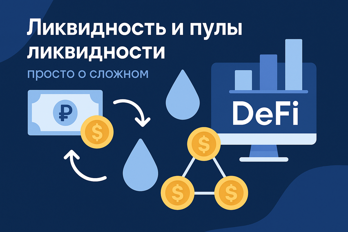 Что такое ликвидность и пулы ликвидности: полное руководство от традиционных финансов до криптовалют 