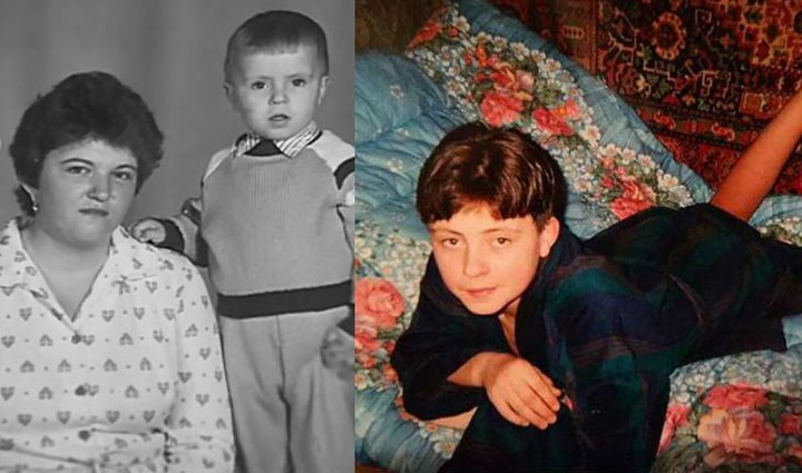 Прохор Шаляпин в детстве 