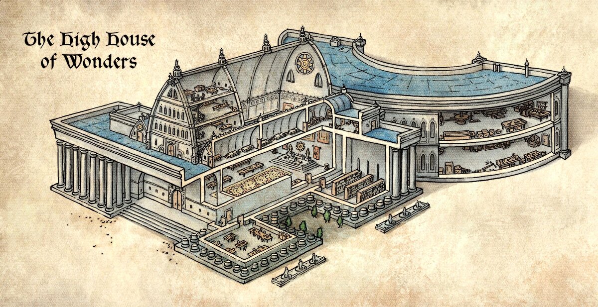 High House of Wonders from Murder in Baldur's
