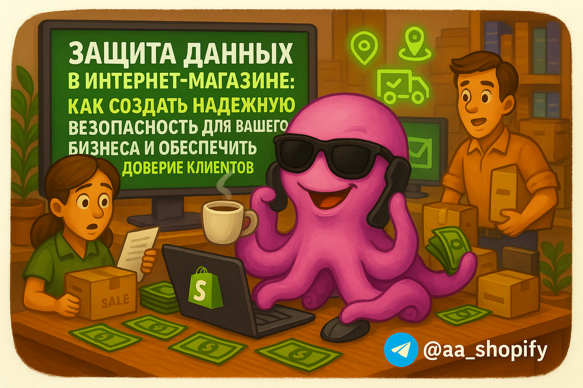    Защита данных в интернет-магазине на Шопифай: как создать надежную безопасность для вашего бизнеса и обеспечить доверие клиентов aa_ecom