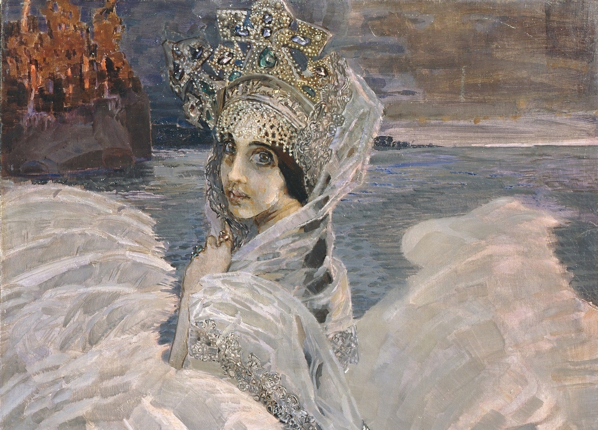 Михаил Врубель. Царевна-лебедь. Изображение из открытых источников.