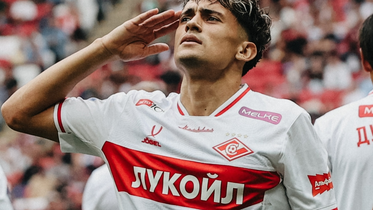 Пабло Солари забил победный мяч "Спартака" в Казани. Фото: ФК "Спартак"