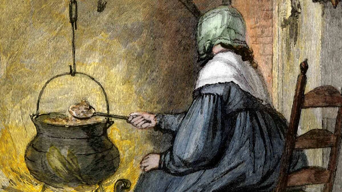     Фото: akg / North Wind Picture Archive/EAST NEWS В средневековой Европе густая похлебка была основой крестьянского существования