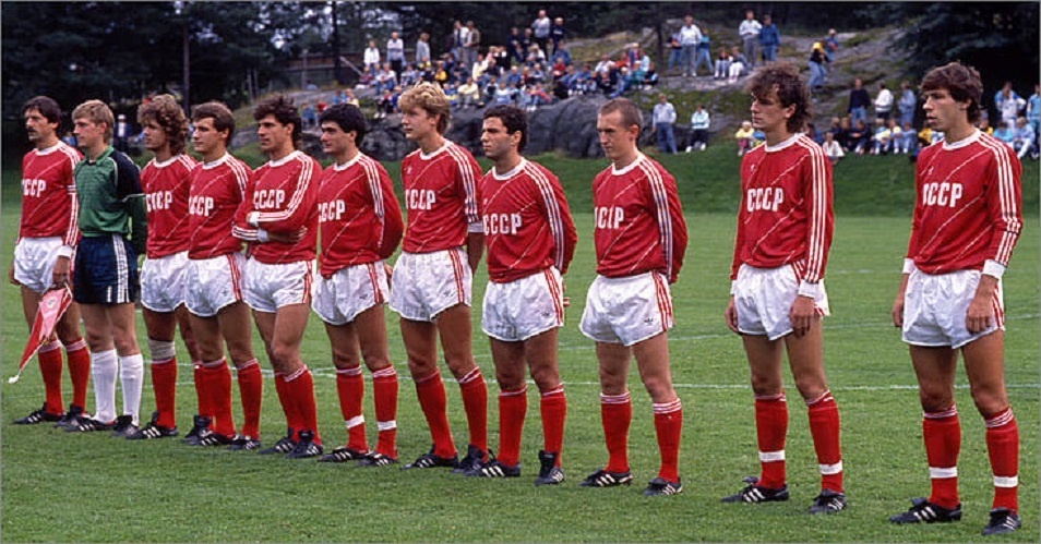 Джемал Губаз в составе сборной СССР, 6-й по счёту