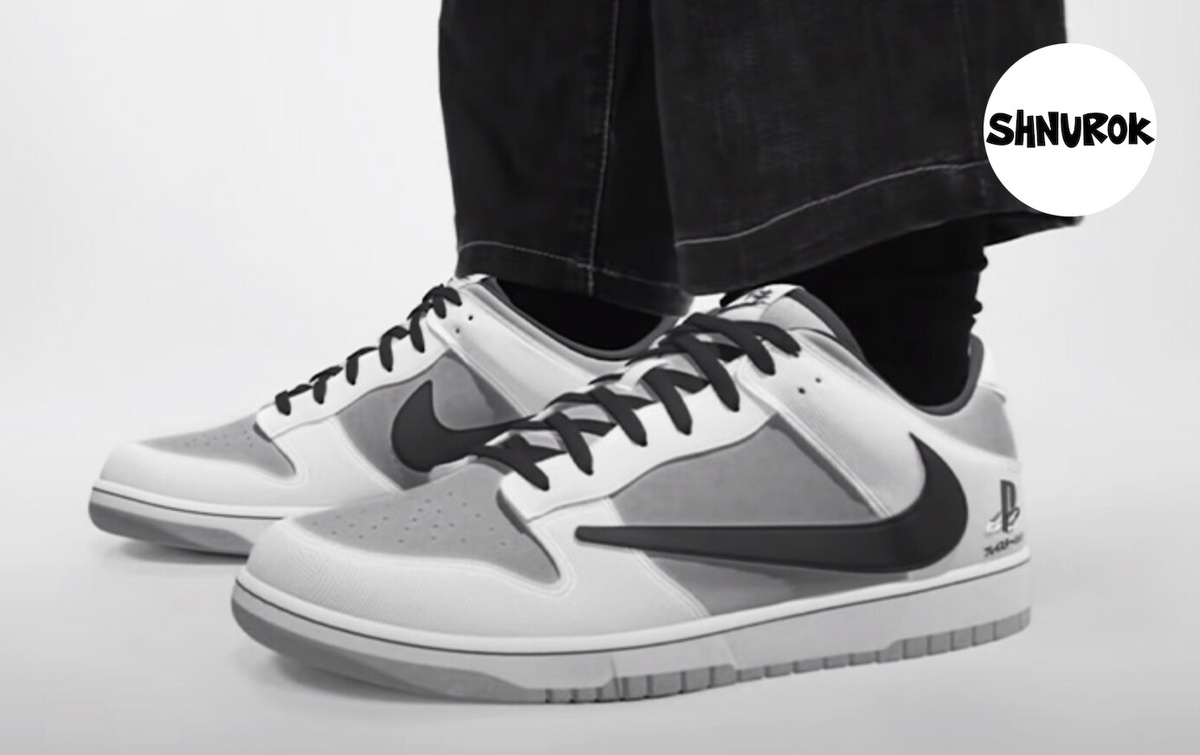 Трэвис Скотт в новой коллабе Nike x Playstation