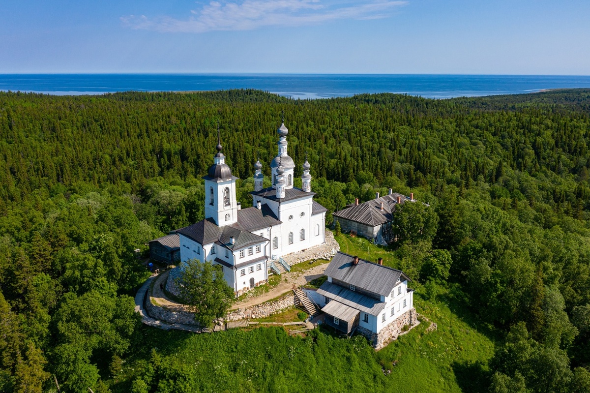 Голгофо-Распятский скит. Остров Анзер. Фото solovky.ru