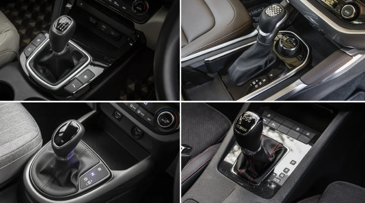 Типы коробок передач (фотография взята с сервиса Яндекс.Картинки)