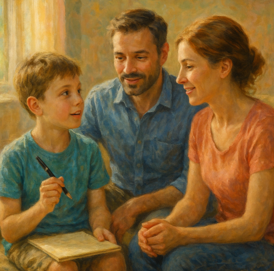 Обучение навыкам интервью: вопросы родственникам о детстве