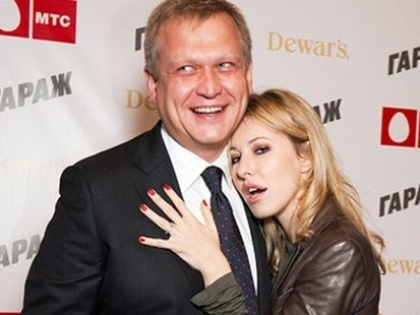 Сергей Капков и Ксения Собчак