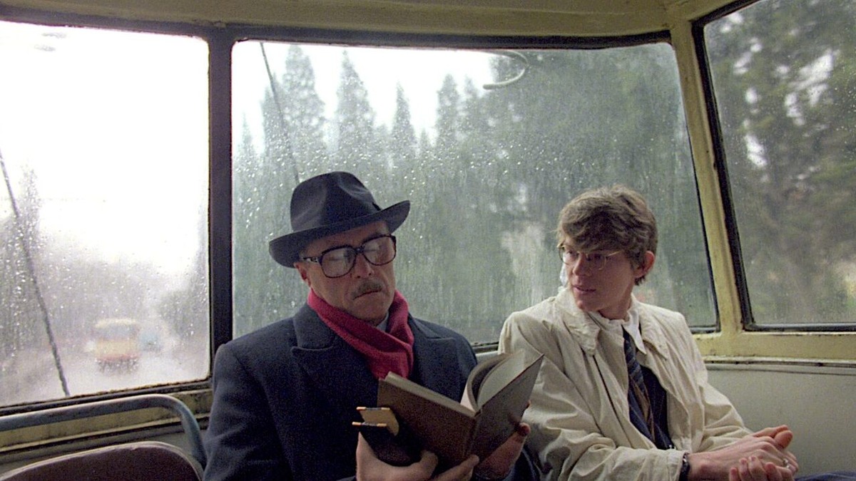 Станислав Говорухин и Сергей Бугаев. Кадр из фильма