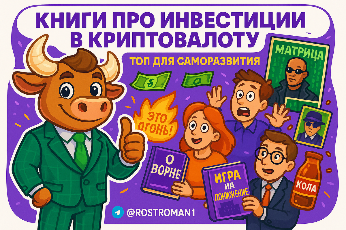    Книги про инвестиции в криптовалюту: 7 ловушек, из-за которых вы так и не станете профи РоСТ | Роман о Системном Трейдинге
