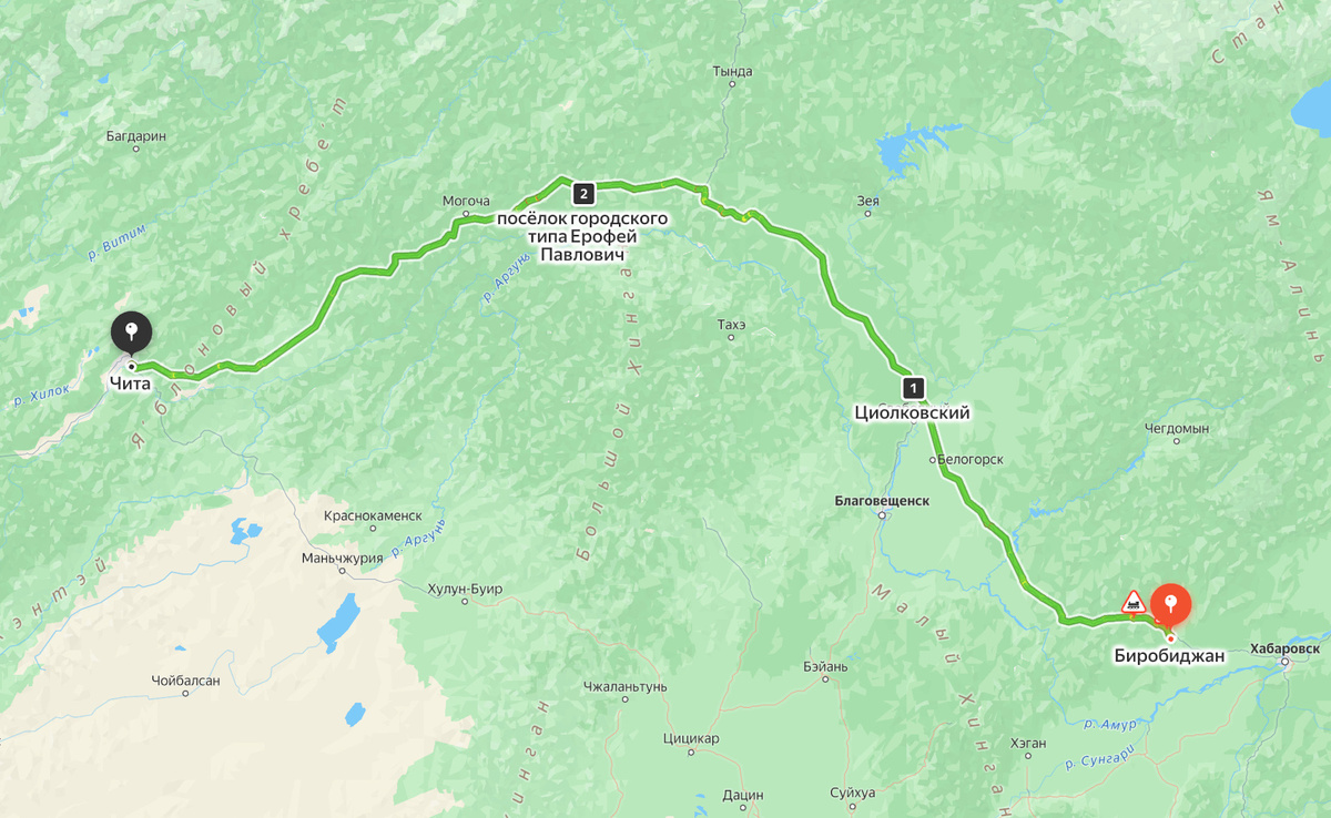 Маршрут части 3