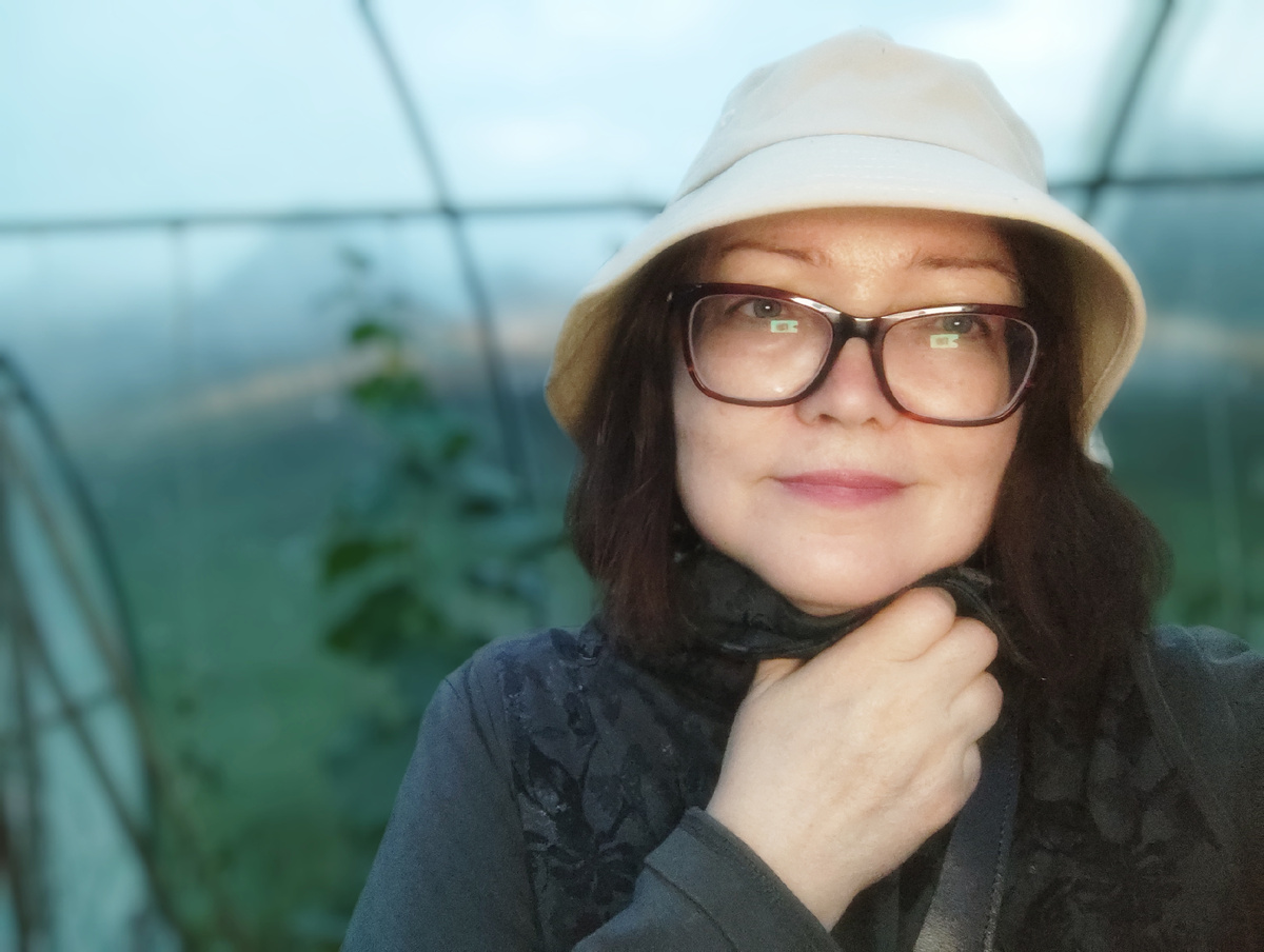 А это я в садово-огородном прикиде)