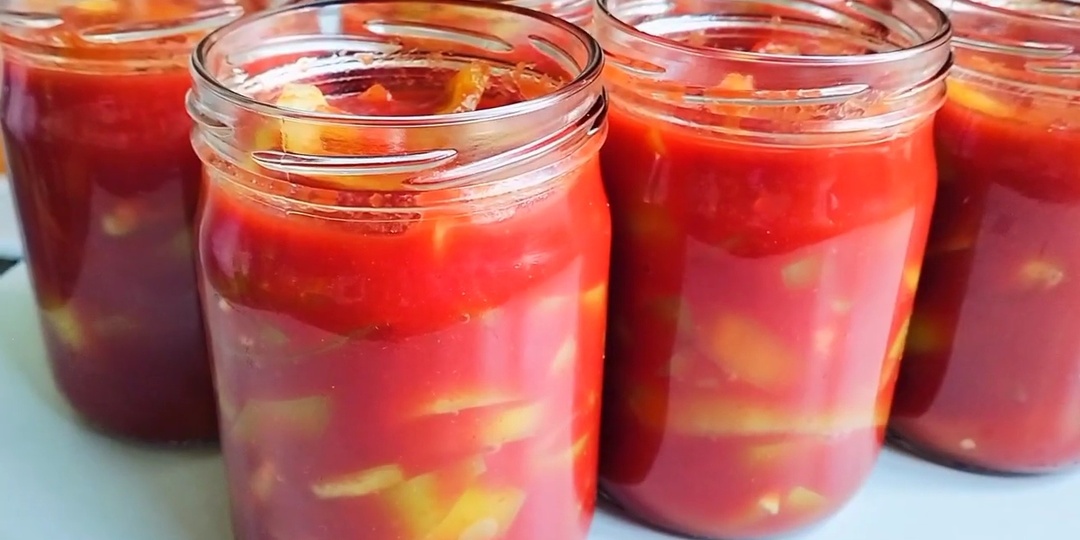 Лечо на зиму в автоклаве и в кастрюле🍅