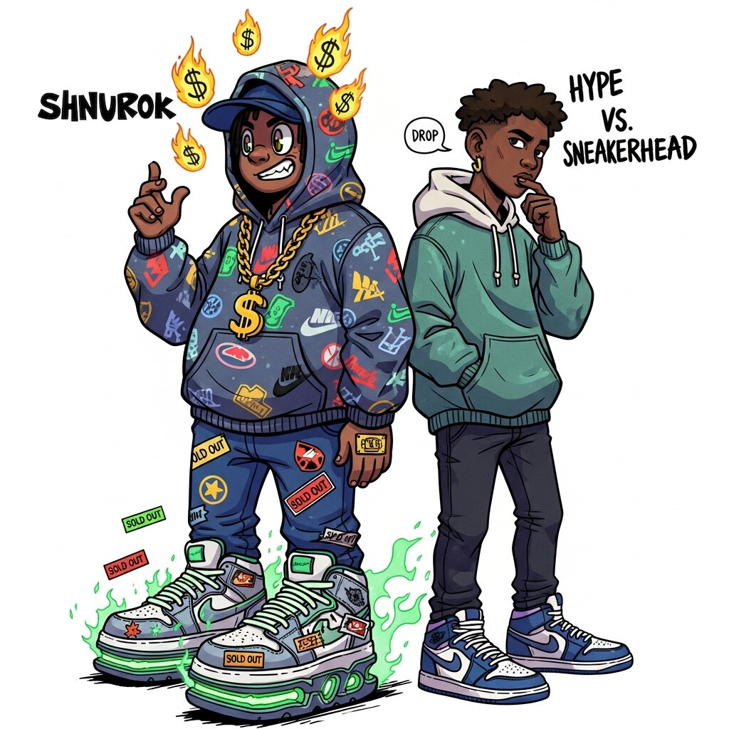 1. Хайпбист и сникерхед: два разных взгляда на одни кроссовки