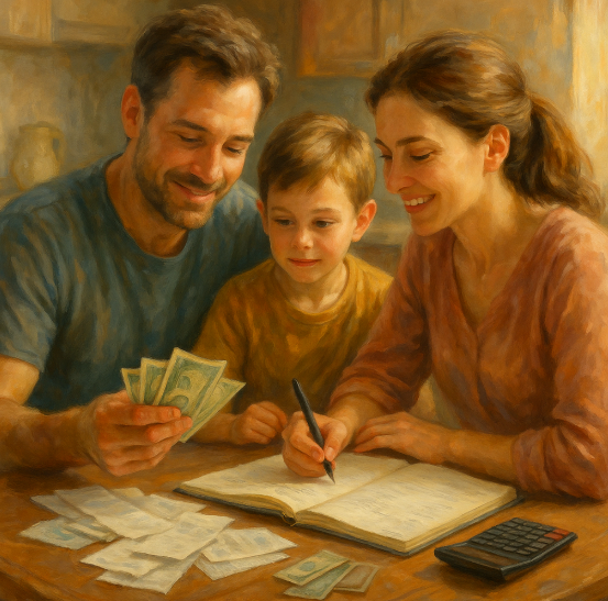 Планирование еженедельного карманного бюджета