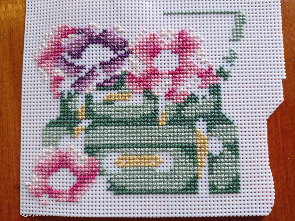 Моя вышивка в процессе 