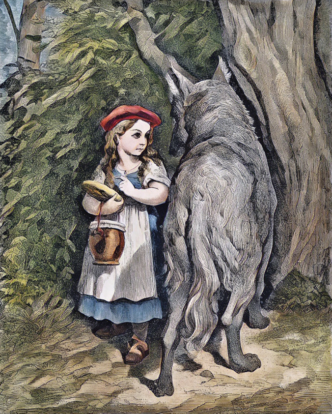 Красная Шапочка и Волк