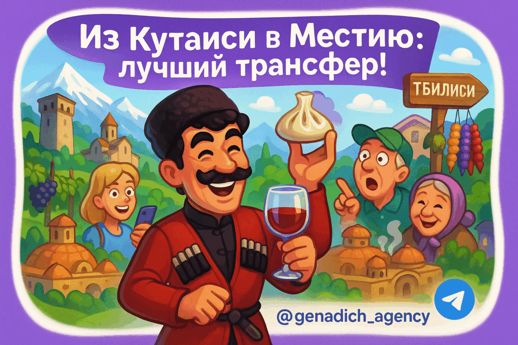    Из Кутаиси в Местию: лучший трансфер genadich