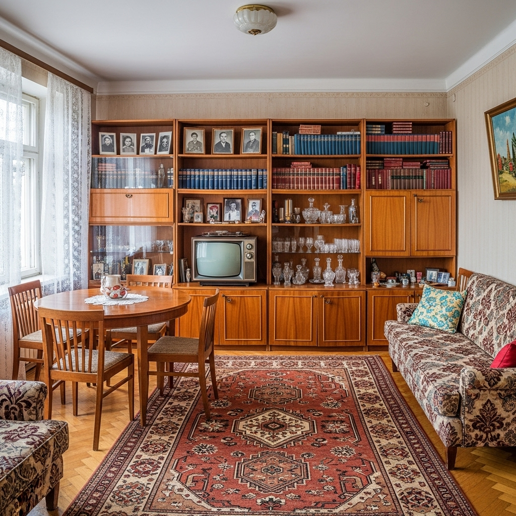 Типичная квартира москвича 1960-х годов