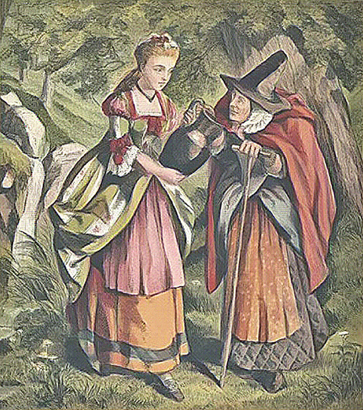 Младшая дочь и Фея