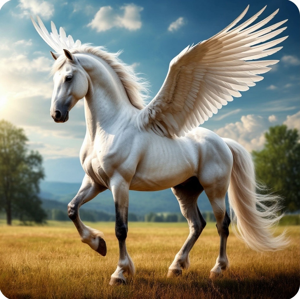 Крылатый конь Пегас