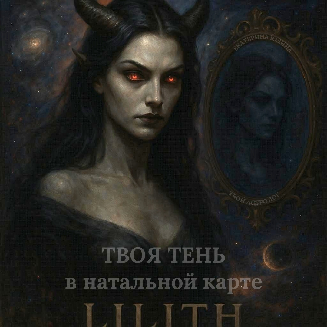 Лилит в натальной карте. влияние на человека. Астролог Екатерина Юдина 