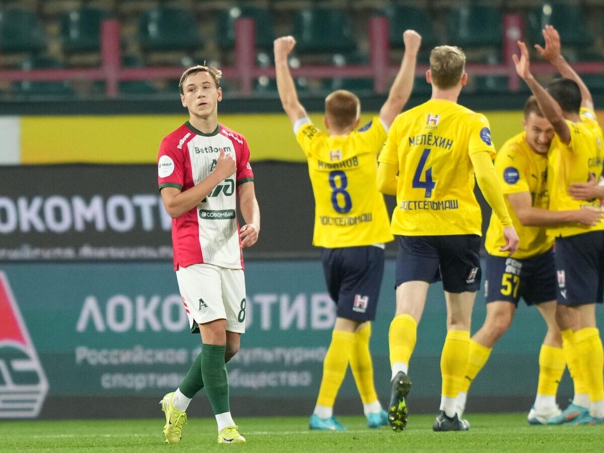    Футбол. РПЛ. "Локомотив" (Москва) - "Ростов" (Ростов-на-Дону)© РИА Новости / Александр Вильф