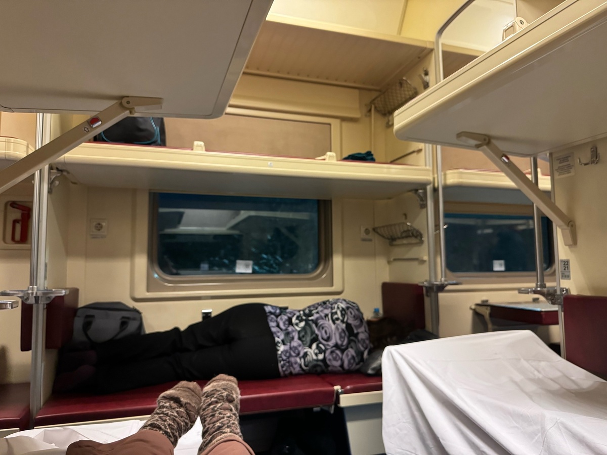    Беру 38-е место у туалета - еду в поезде как царица: стоит еще и в 2 раза дешевле