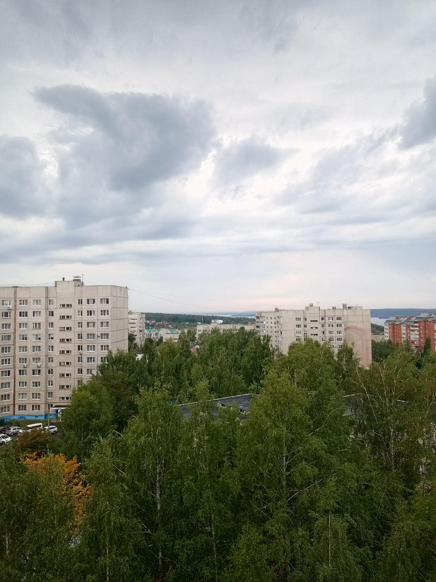 Вот так у нас пасмурно