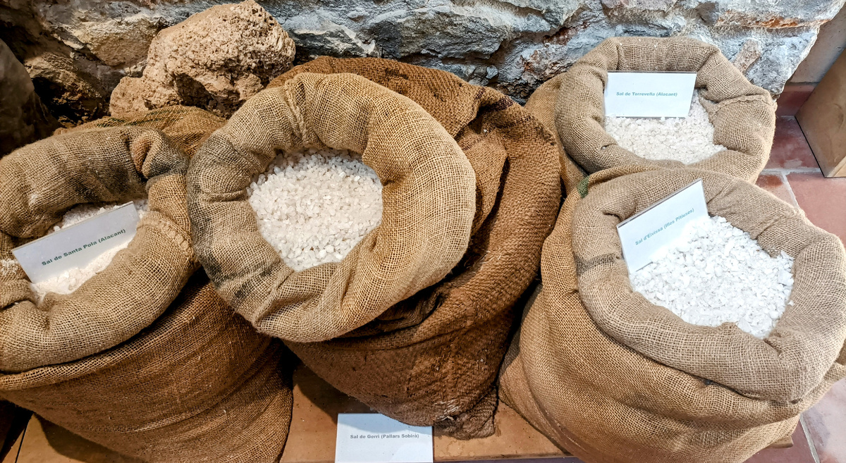 Разновидность соли.Музей анчоусов. L'escala.Каталония. Испания. Фото автора 