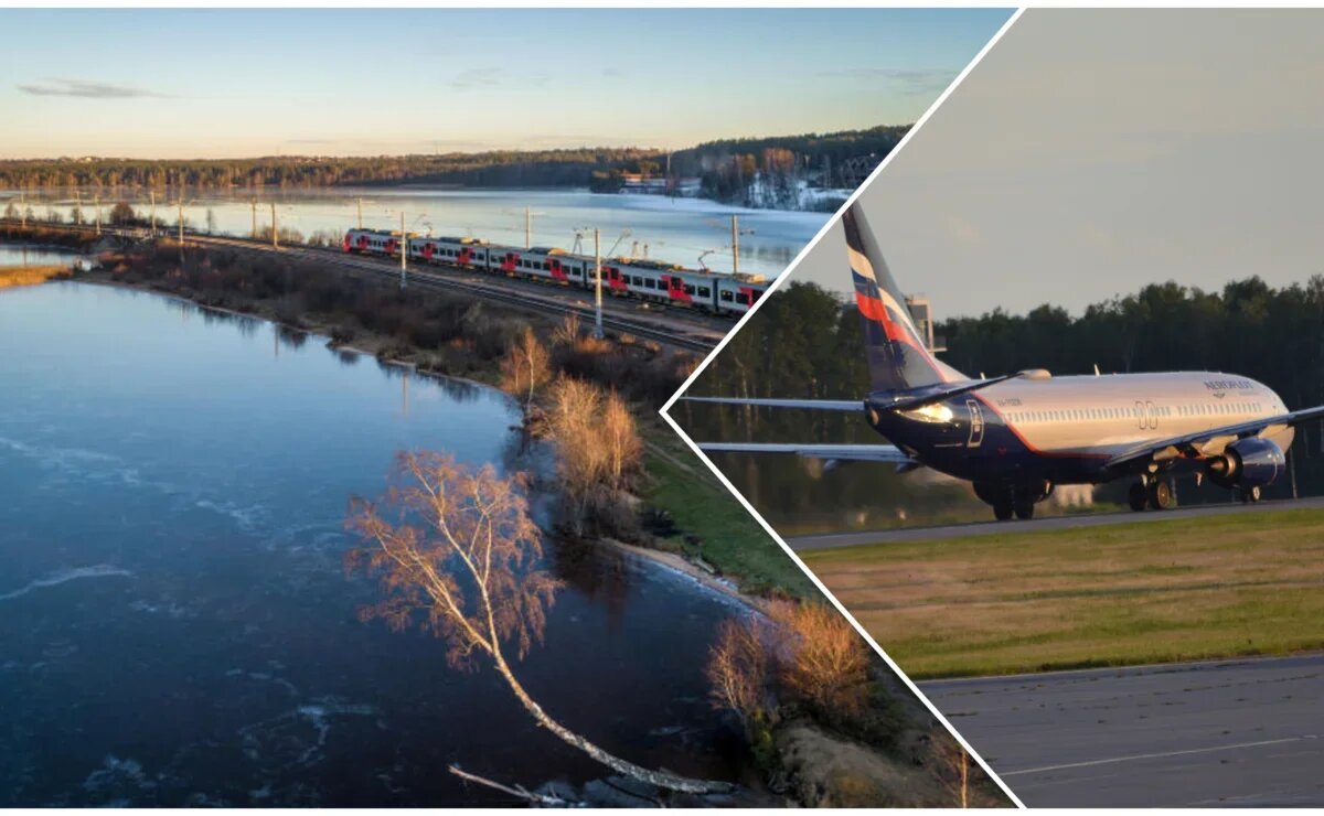    Массовая отмена поездов и самолетов коснулась и Севера, и Юга страны