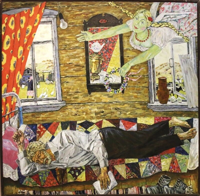    Станистав Слесарский, "Деревенская муза поэта Чеснокова", 2018 Фото: АиФ/ Сергей Юрьев