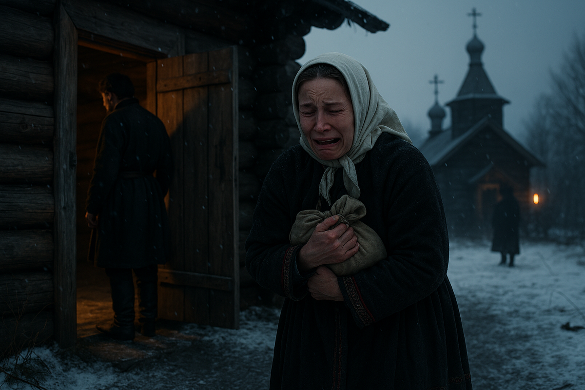 Изгнание женщины из дома в критические дни на Руси XVII века