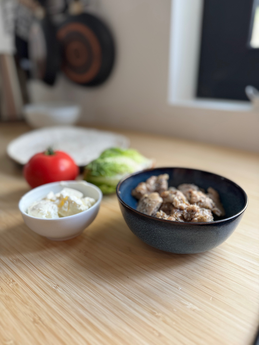 Ингредиенты для ПП-ролла