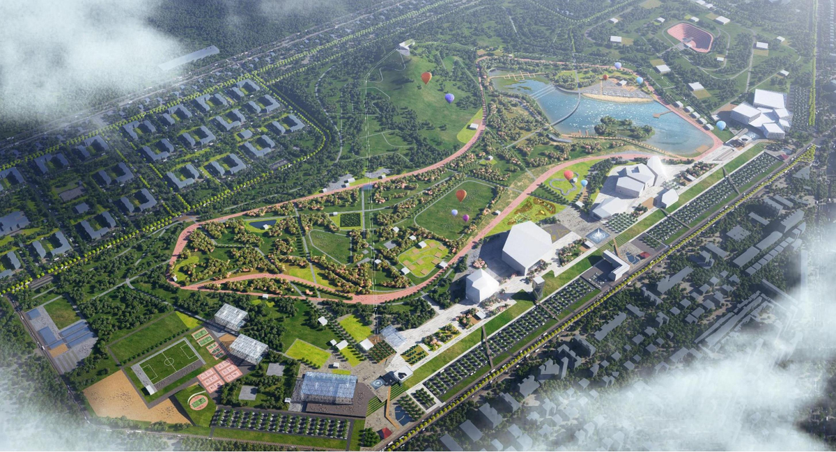 Проект парка "Притяжение" 