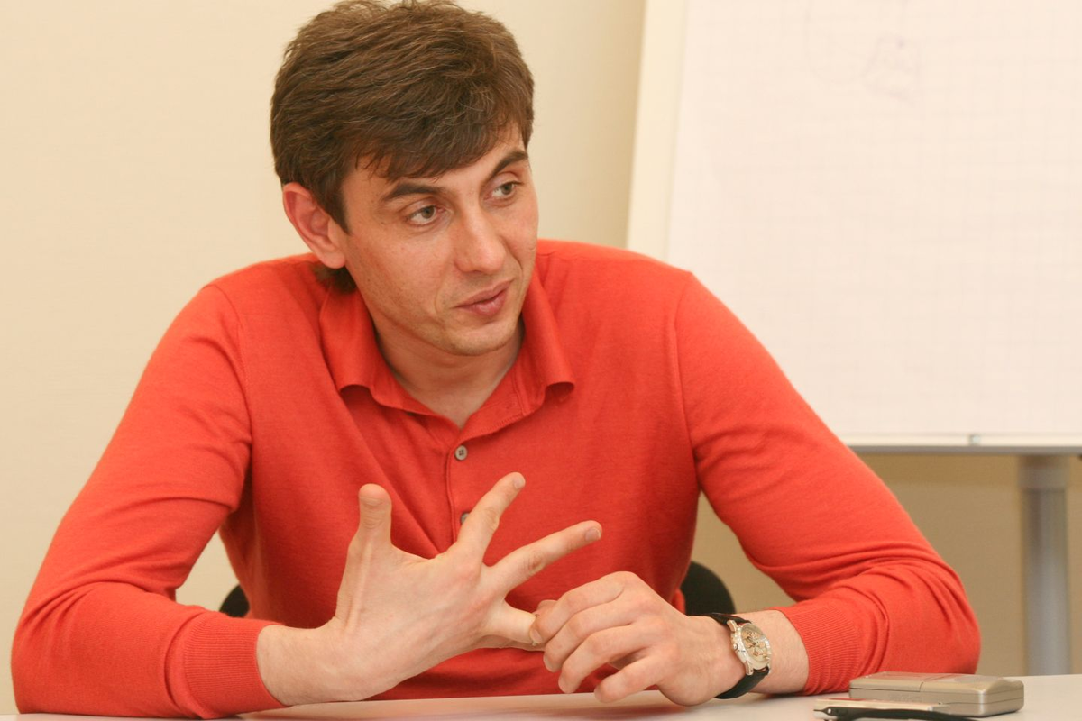 Сергей Галицкий в молодости.