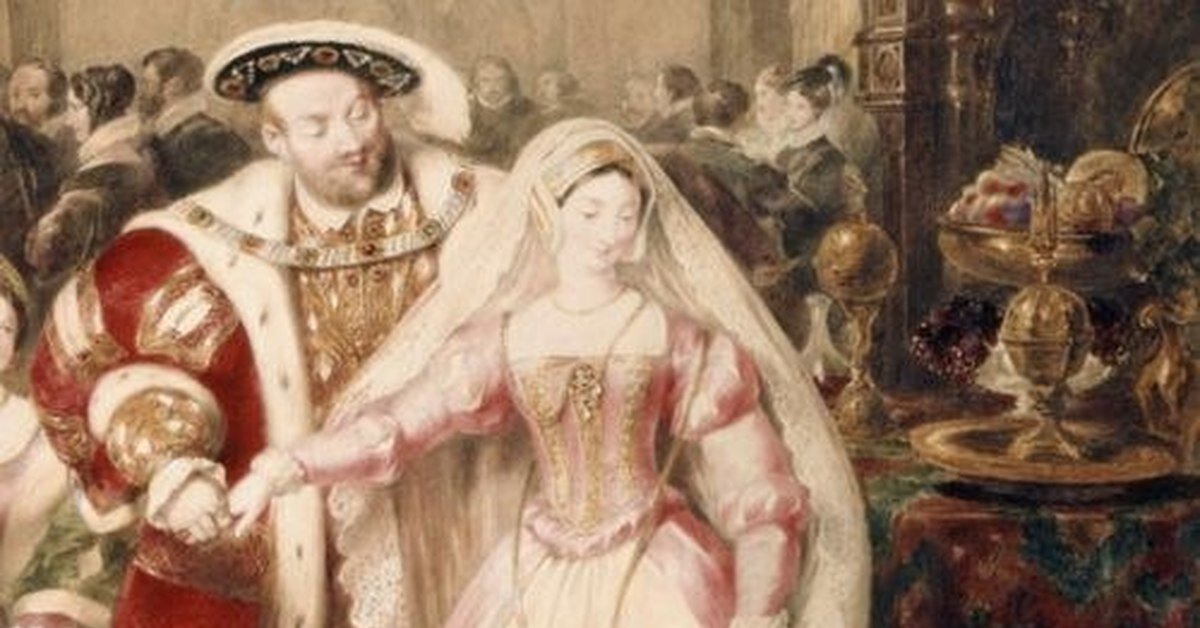 Генрих VIII и Анна Болейн