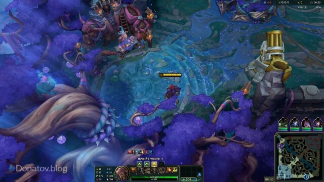    Пушки возле фонтана в режиме «АРУРФ»