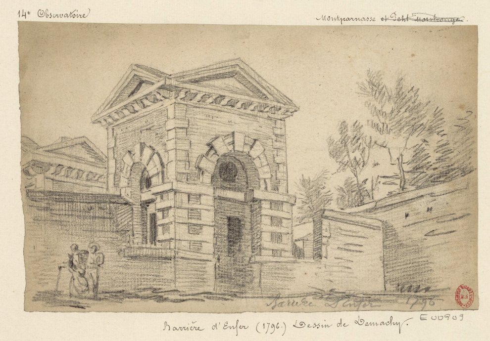 Пьер-Антуан Демаши, 1796.  Адская застава