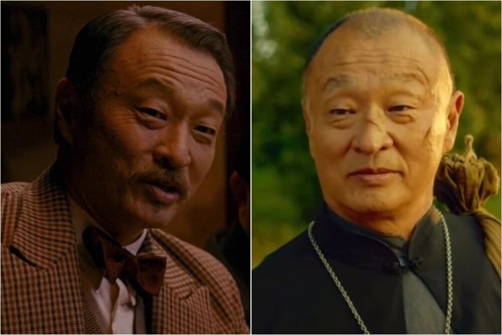    Кэри-Хироюга Тагава в фильмах «Мемуары гейши» (2005 год) и «Иерей-Сан: исповедь самурая» (2015 год) Фото: Коллаж АиФ