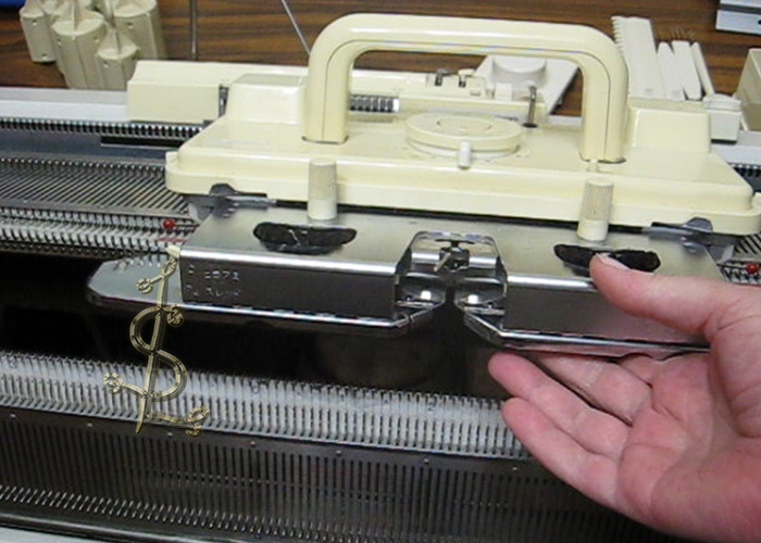 Плечо однофонтурного вязания