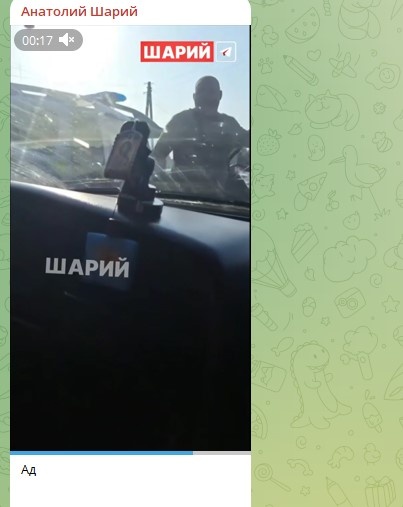   Фото: Скриншот Telegram/Анатолий Шарий