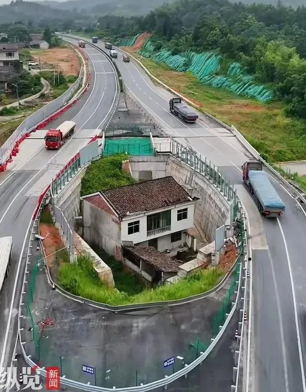 Его называют дом-глаз из-за плавной формы как глазницы