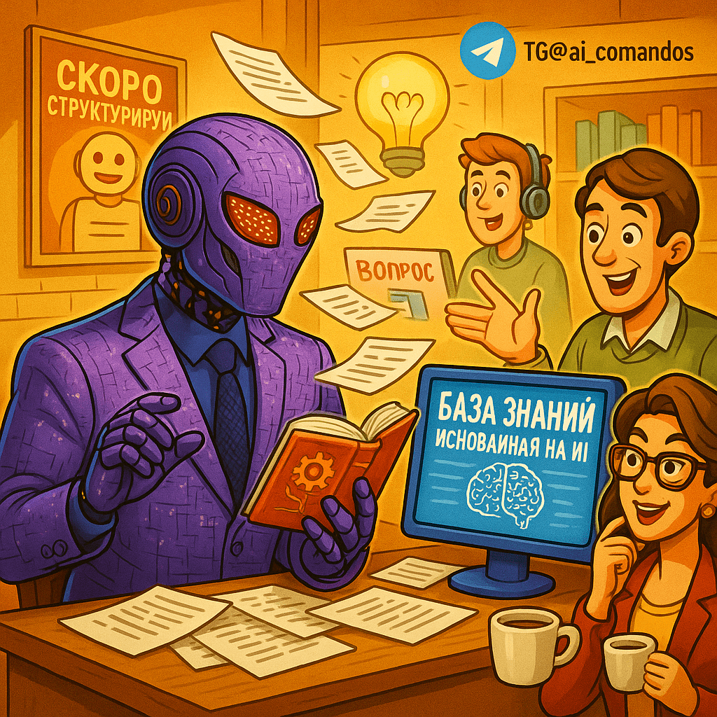    База знаний на ИИ за 47 минут: как автоматизировать структурирование информации даже без программиста Дмитрий Попов | Comandos.ai