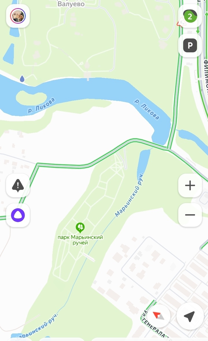 Парк Марьинский ручей. 