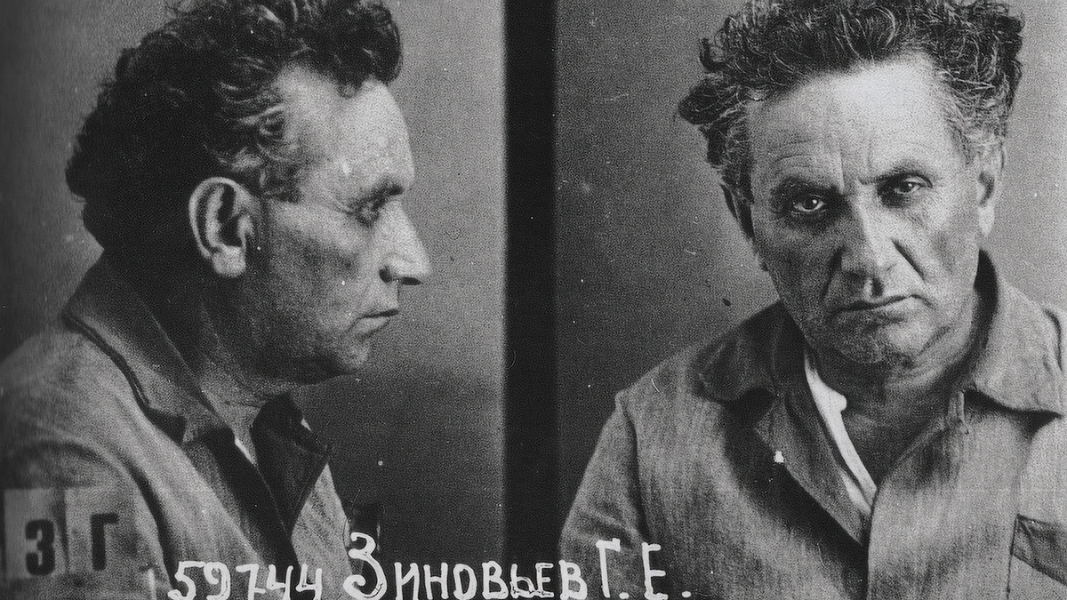 Фото Зиновьева перед процессом, август 1936 года