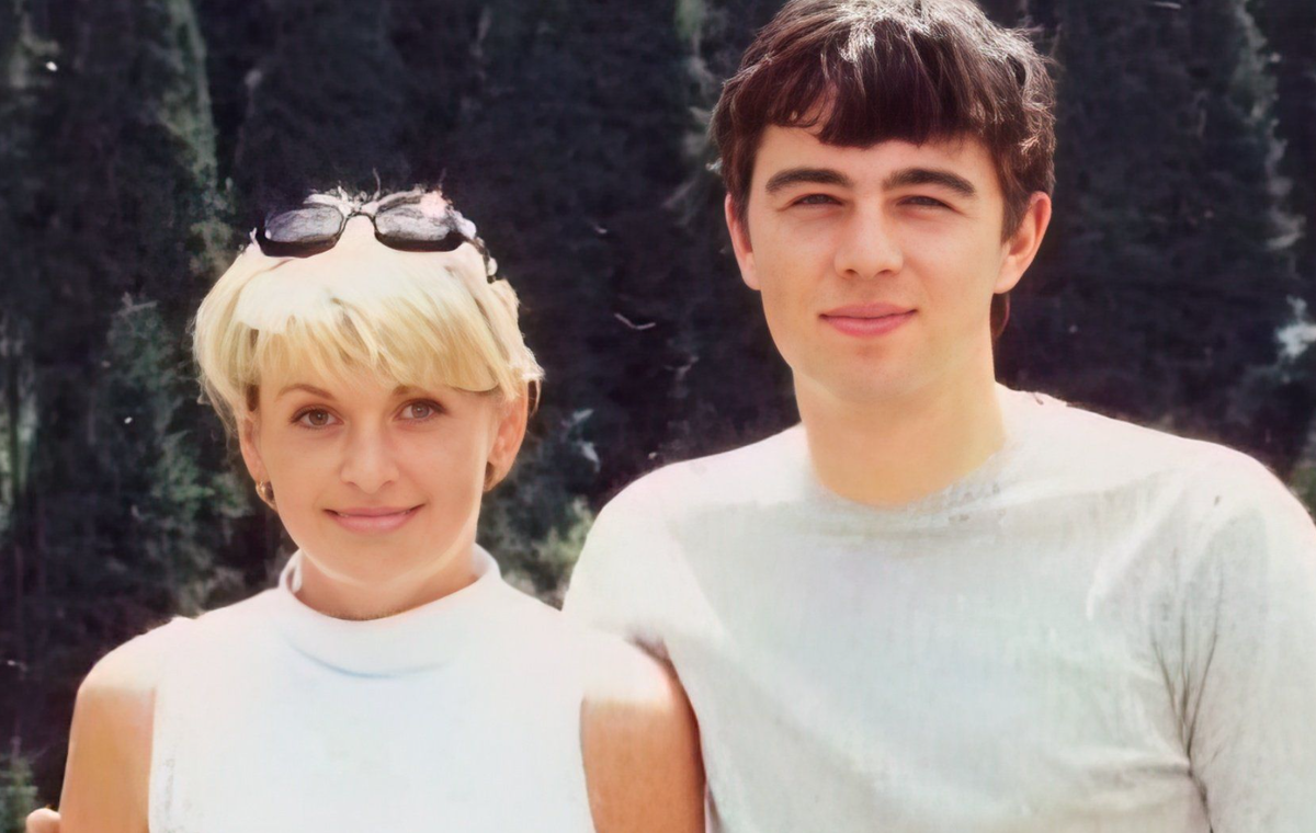 Сергей Бодров и его жена Светлана