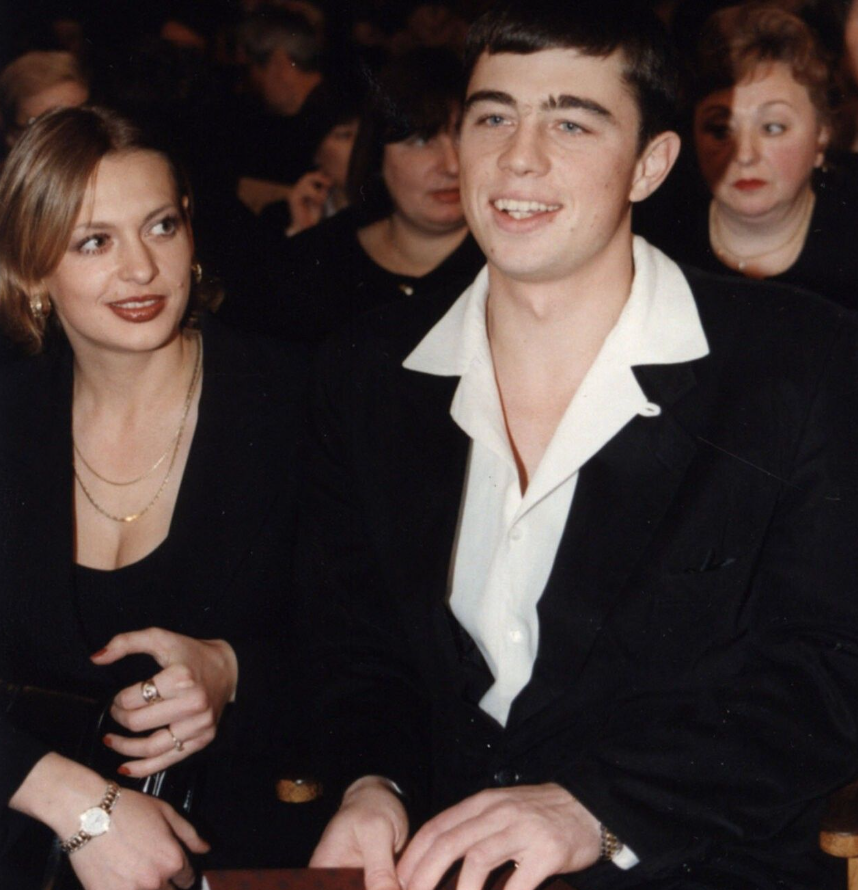 Сергей Бодров с женой