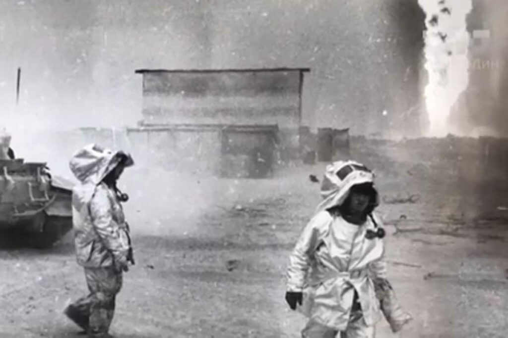 Кадр из документального фильма, посвящённого операции.